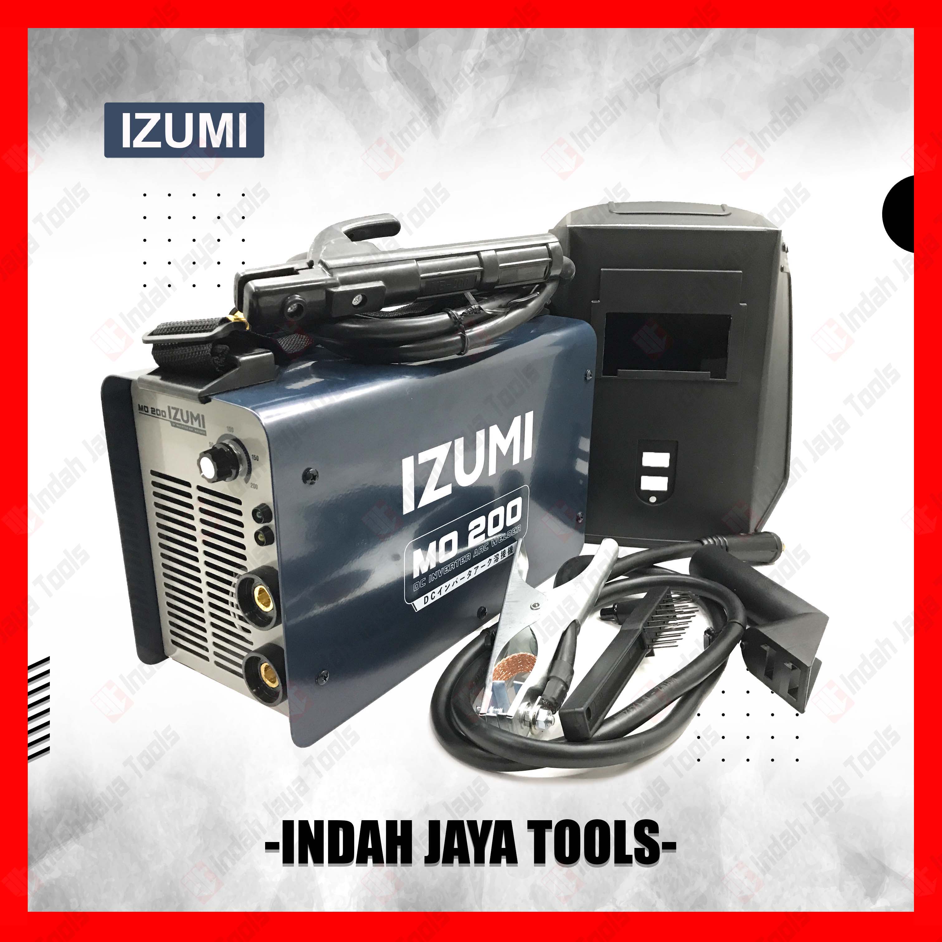 IZUMI MO 200 Mesin Las 200A Travo Las Listrik Inverter MMA Besi Harga  1,700,400 rupiah*Gratis Ongkir