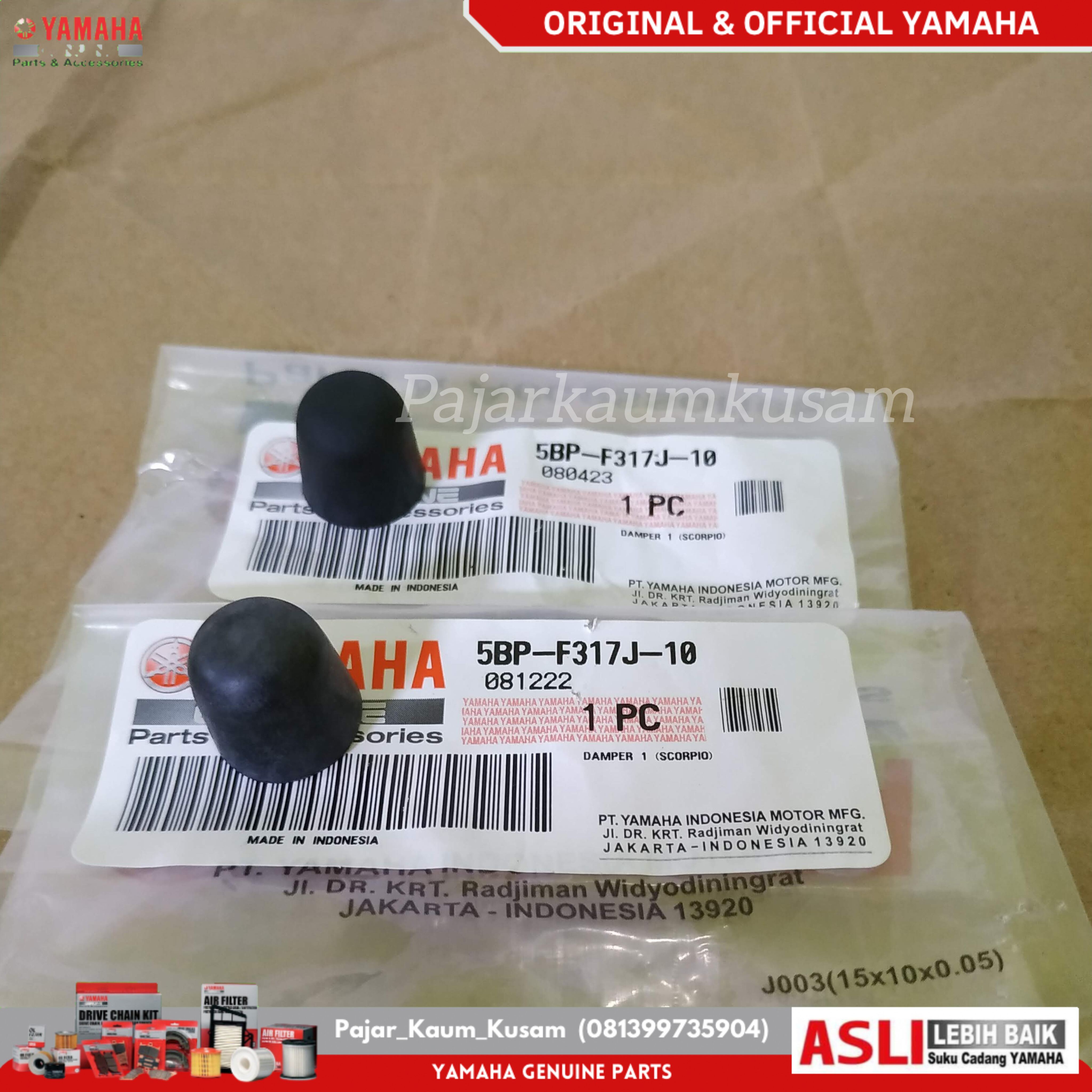 KARET BREKET LAMPU DEPAN RX KING ORIGINAL 5BP-F317J-10 DAMPER 1 Harga 25,000 rupiah*Gratis Ongkir