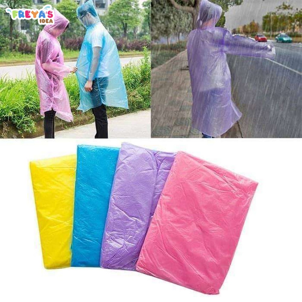 Fr-C174 Cheap Disposable Plastic Raincoat Disposable Raincoat Plastic Bag Raincoat Harga 2,975 rupiah*Gratis Ongkir