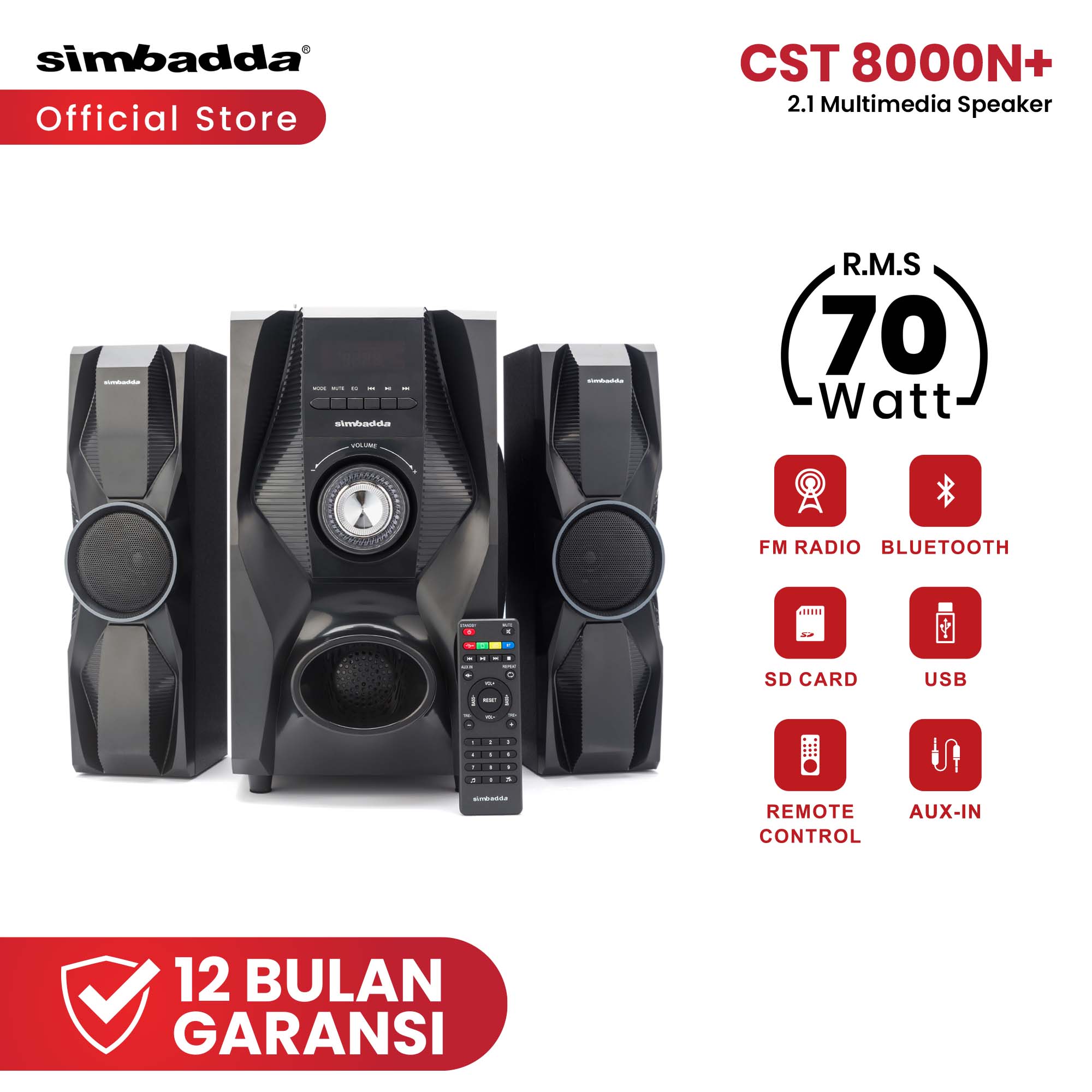 Speaker best sale komputer simbadda