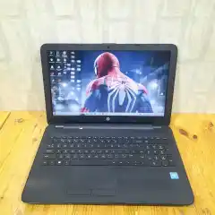 Laptop Hp 15 - AY034TU, Intel Celeron - N3060, SSD 256Gb, Ram 4Gb, Bonus Tas, Kondisi Siap Pakai
