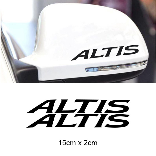 Stiker Spion Mobil Toyota Corolla Altis - Car Decal Sticker Giá 15,000 Đồng*Miễn phí vận chuyển