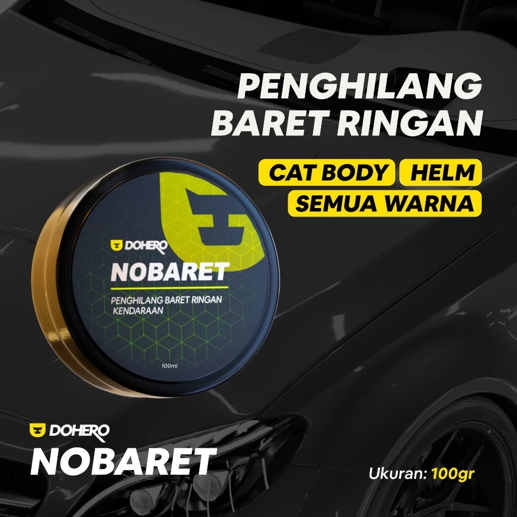 Dohero Nobaret - Remover of Scratches and Scratches on Car Motorcycle Body - Scratch Remover Harga 30,000 rupiah*Gratis Ongkir