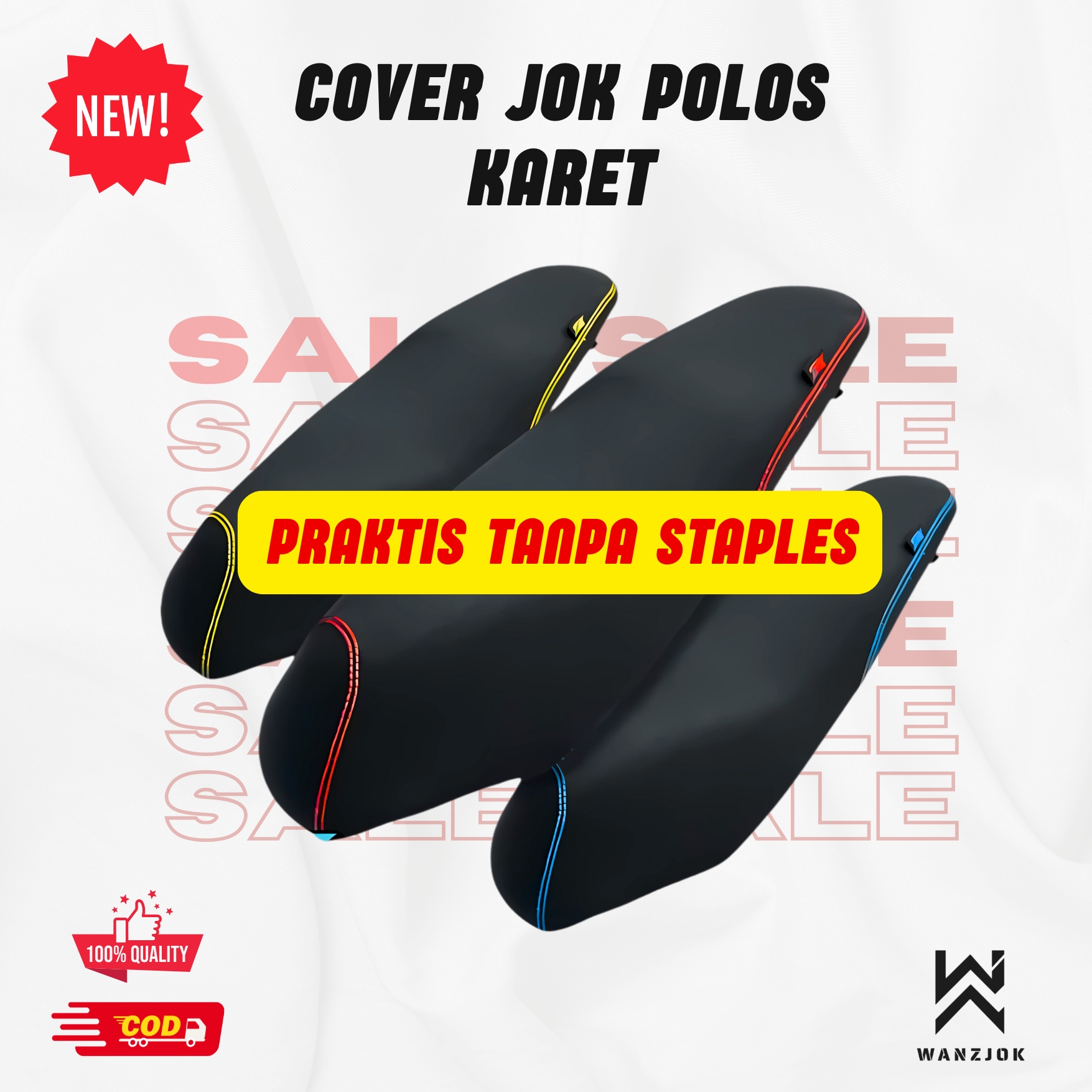 Xride Motorcycle Seat Cover / X-Ride Motorcycle Seat Cover Harga 49,299 rupiah*Gratis Ongkir