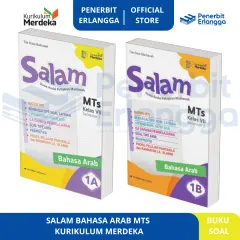 [Erlangga Official] Salam Bahasa arab Islam Mts Kelas 1a 1b Kurikulum Merdeka