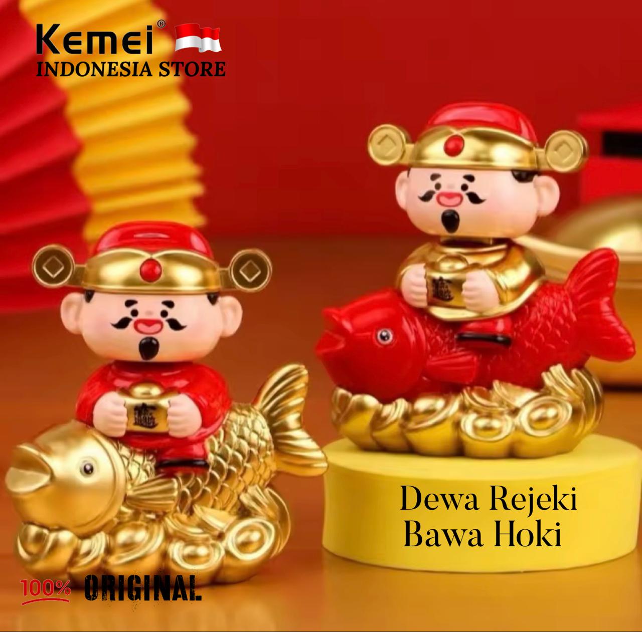 God of Wealth Good Luck Fortune Brings Good Luck Cai Sen Ye Solar Powered Nodding Chinese Yuanbao Desiβ¦