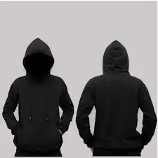 hoodie black polos