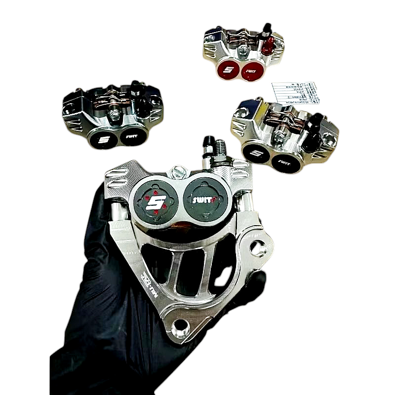 Swits 4 Piston Formula Caliper Package + Bracket for Jupiter Z, Fizr, Nouvo, Ninja R/Rr Harga 350,000 rupiah*Gratis Ongkir