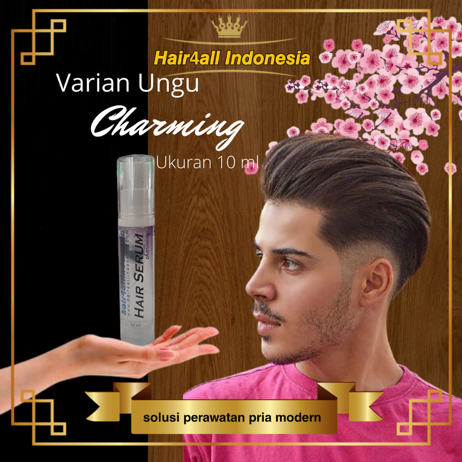Hair Serum vitamin rambut pria wanita lembut halus sehat styling