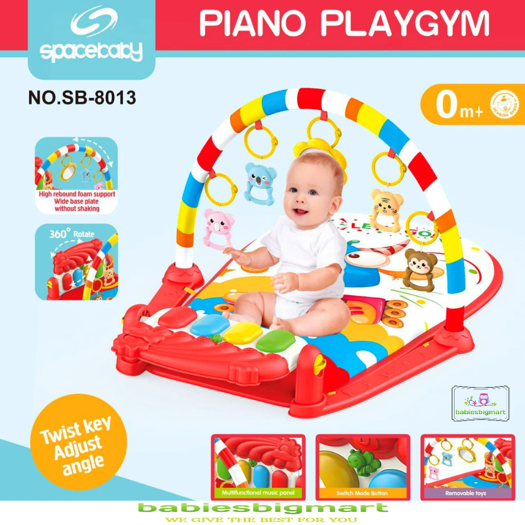 Playgym Piano Matras Spacebaby Sb 8013 Music Piano Toy Set