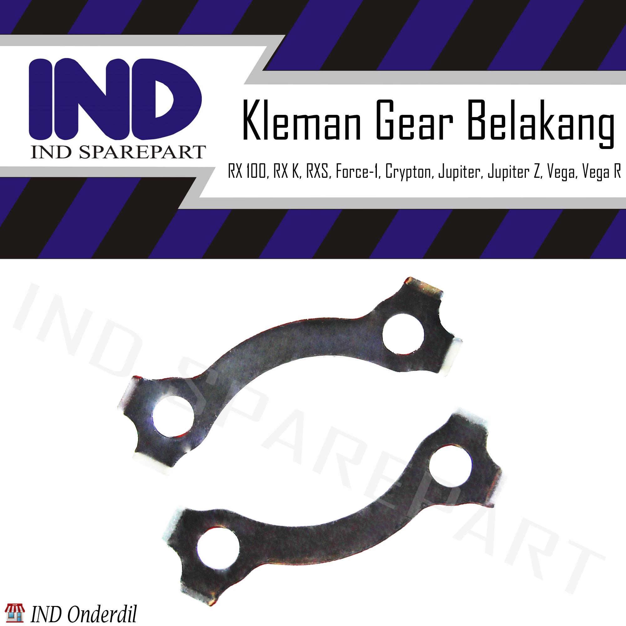 Kleman Gear-Gir Belakang RX King & Vega & Jupiter & Crypton & RX 100 & RXK & RXS & Force-1 & Jupiter Z & Vega R Harga  2,870 Ringgit*Penghantaran Percuma