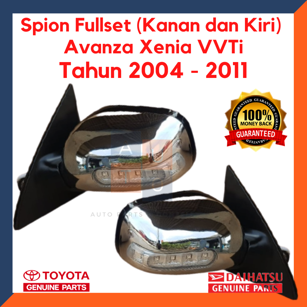 Spion Avanza Xenia VVti Fullset Tahun 2004 - 2011/ Spion Avanza Lama Fullset/ Spion Xenia Old Fulset Harga 1,849,000 rupiah*Gratis Ongkir