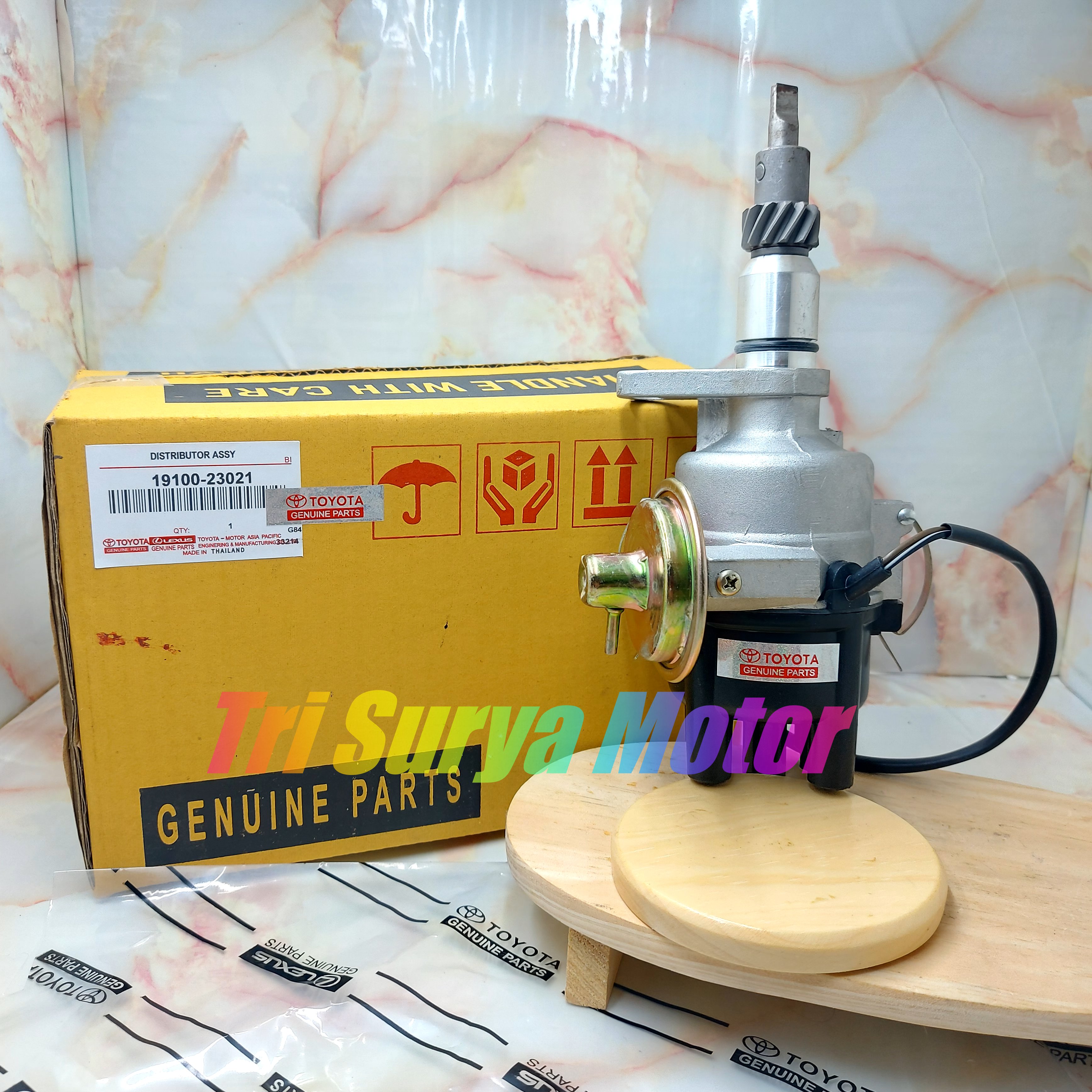 DISTRIBUTOR ASSY DELCO ASSY PLATINA TOYOTA KIJANG KF20/4K/3K DOYOK 19100-23021 ORI BERGARANSI Harga 525,000 rupiah*Gratis Ongkir