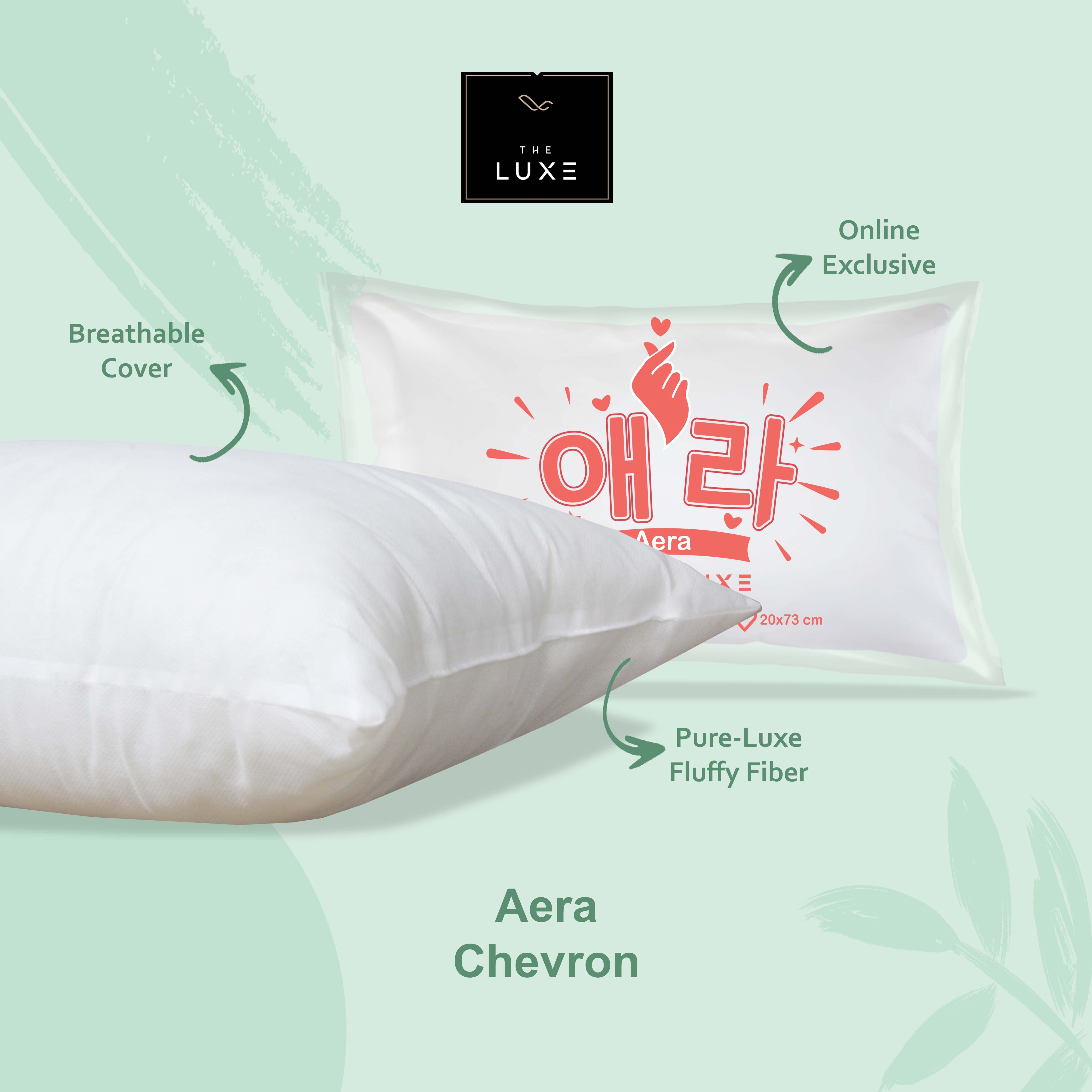 BANTAL TIDUR THE LUXE AERA PILLOW 30X50cm - Merek The Luxe Harga 12,000 rupiah*Gratis Ongkir