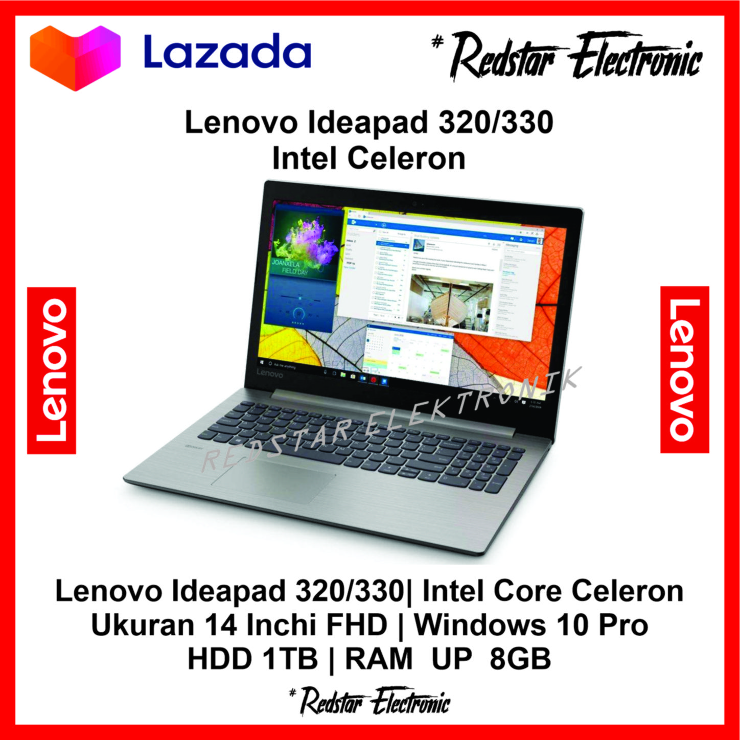Core I3 Lenovo Ideapad 330s Bag TERLARIS !! LENOVO IDEAPAD CORE I3