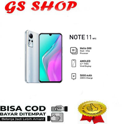 HP INFINIX NOTE 11 NFC RAM 6/128GB TERAFFORDABLE Harga 2,050,000 rupiah*Gratis Ongkir