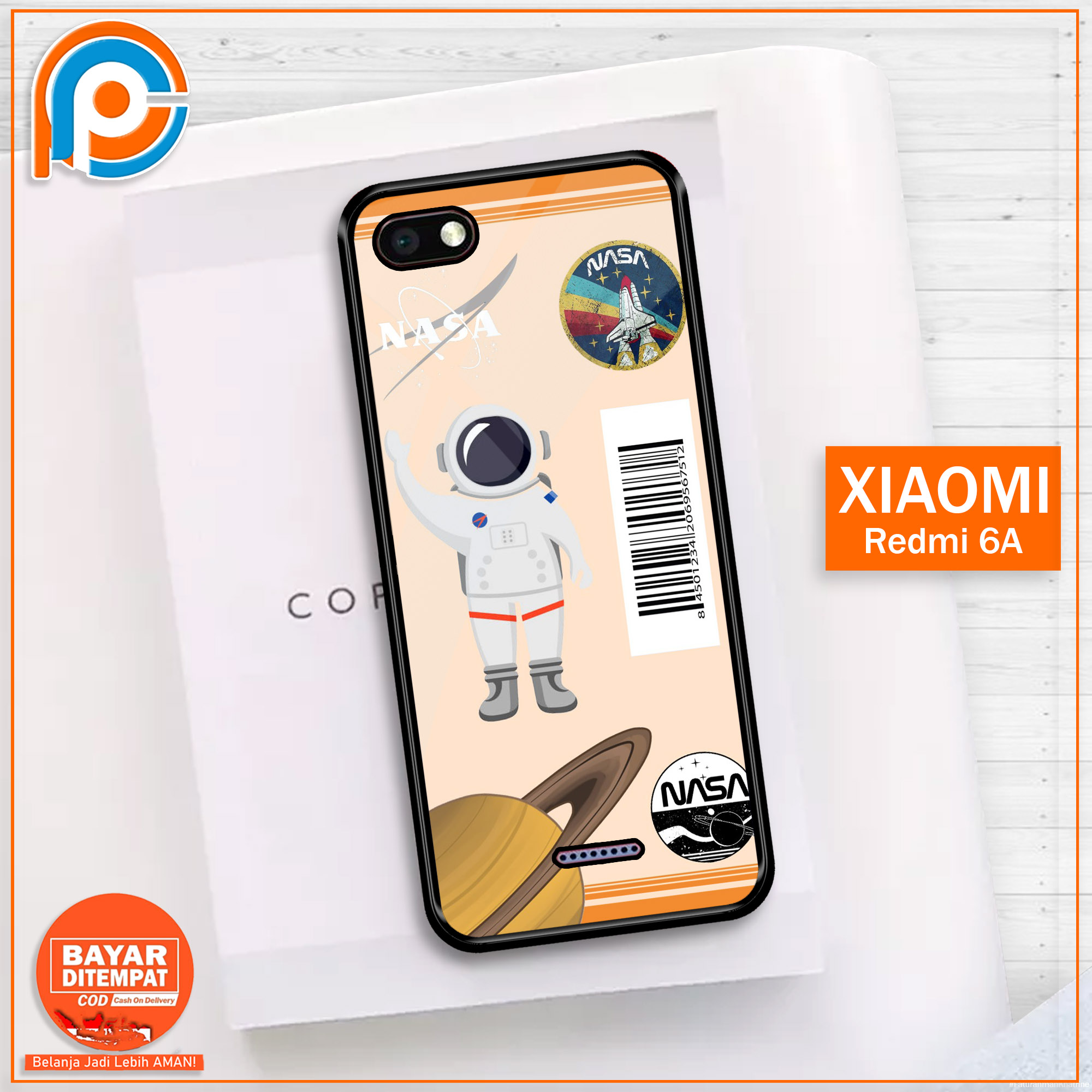 casing hp redmi 6a nasa