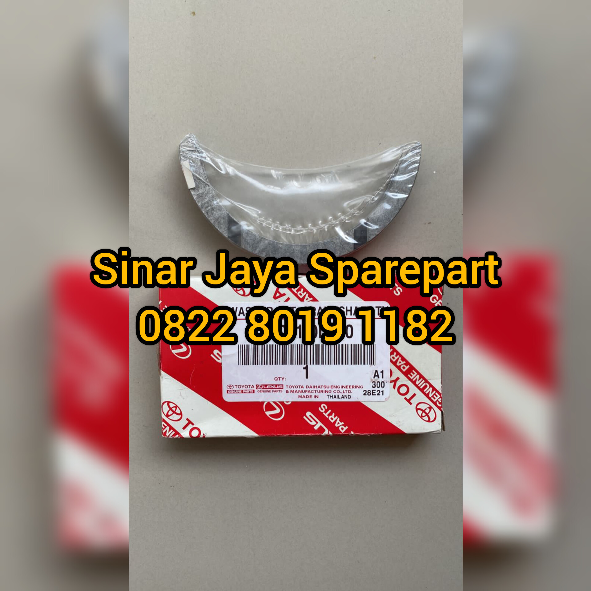 Metal Bulan Hiace Commuter 2.5cc Hiace Premio 2.8cc Original 11011-0L020 Harga 550,000 rupiah*Gratis Ongkir