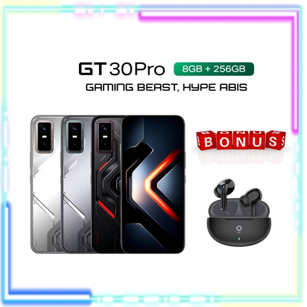INFINIX GT 30 PRO 8/256 & 12/512 NEW GARANSI RESMI Harga  3,769,000 Ringgit*Penghantaran Percuma