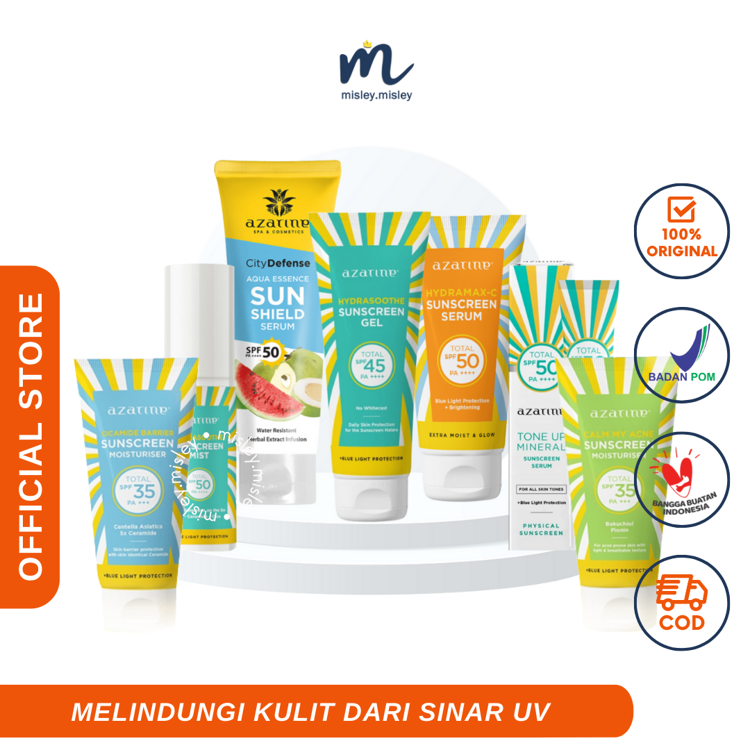 azarine sunscreen termasuk physical sunscreen