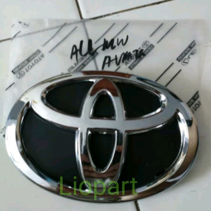 LOGO EMBLEM TOYOTA AVANZA ALLNEW 2012-2014 OK30 Harga 216,000 rupiah*Gratis Ongkir