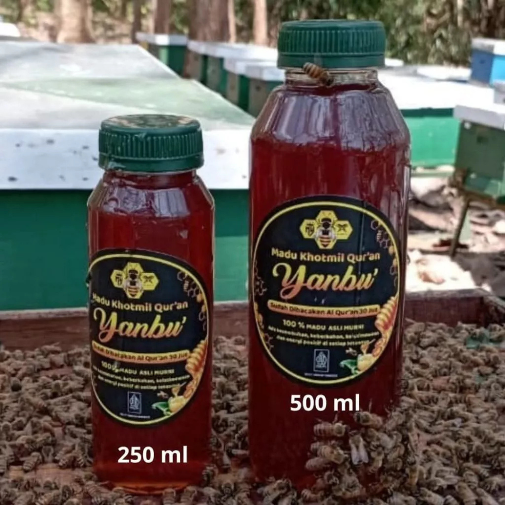 Madu Khotmil Qur'an Yanbu Ukuran 250 Ml - 500 Ml Madu Yanbu