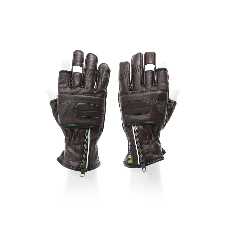 Hamlin Decs Motorcycle Gloves Unisex Casual Comfortable Material Leather ORIGINAL - Brown Harga 1,041,000 rupiah*Gratis Ongkir