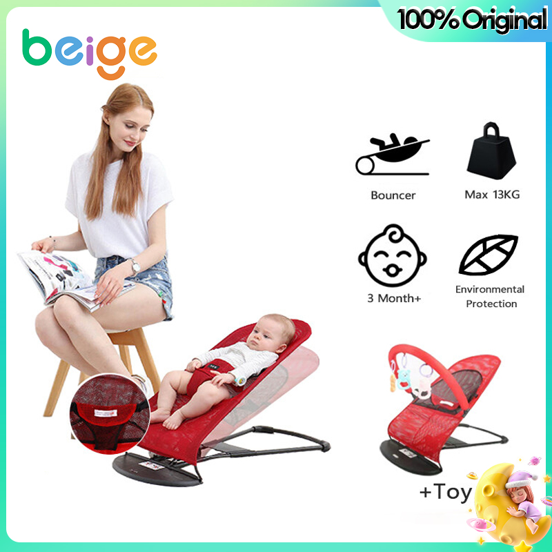 Baby swing chair folding baby bouncer infant seat baby rocking bed