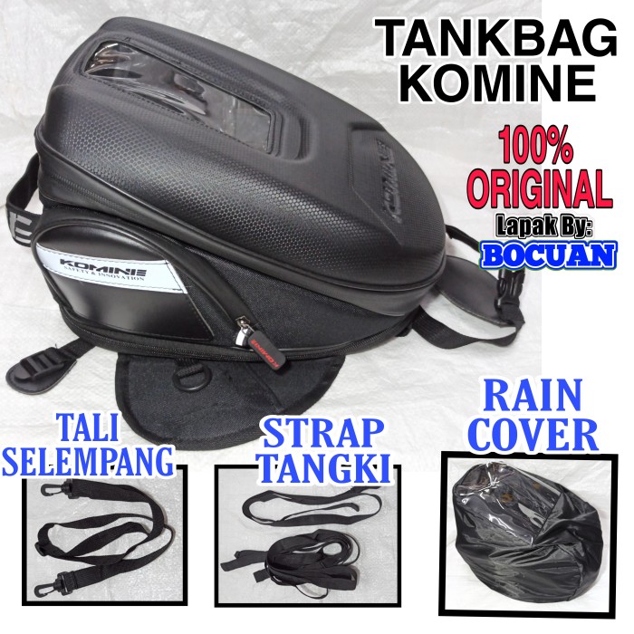 TAS TANGKI KOMINE TANK BAG BOX MOTOR TOURING Giá 1,366,000 Đồng*Miễn phí vận chuyển