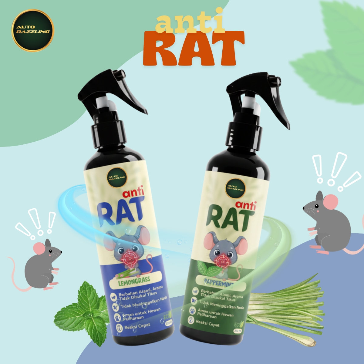 Rat Repellent Anti Rat Repellent for Car Engine Room Harga 60,000 rupiah*Gratis Ongkir