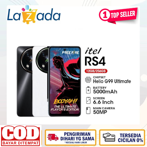 Promo Itel RS4 NFC 8/128 | 8/256 | 12/256 Helio G99 ultimate warranty like new fullset Harga 1,676,480 rupiah*Gratis Ongkir