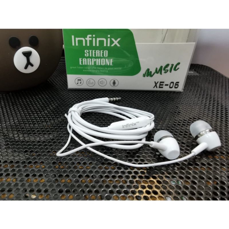 Infinix xe06 online earphones