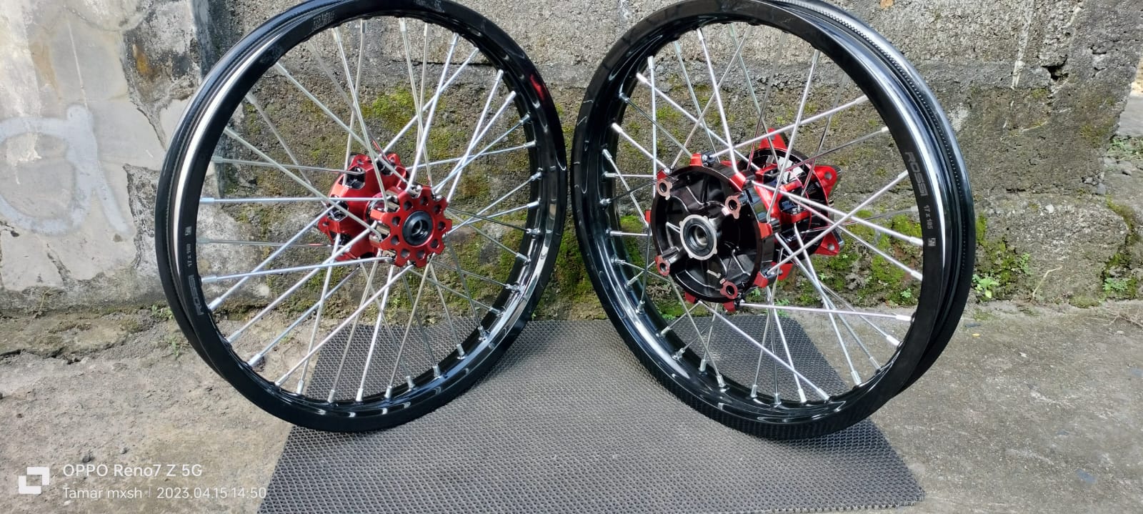 velg honda crf 150 l semi cacing tanpa ban Harga 1,300,000 rupiah*Gratis Ongkir