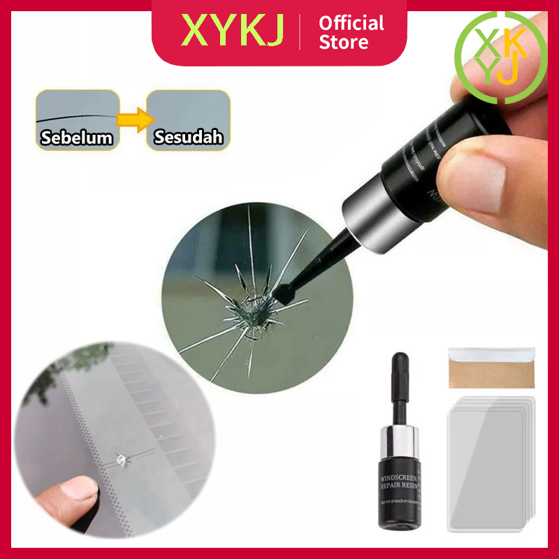 XYKJ Lem Kacamata Retak Lem Kacamata Mobil Depan Lem Ajaib Cairan Penghilang Lem Kaca Mobil Harga 23,999 Ringgit*Penghantaran Percuma