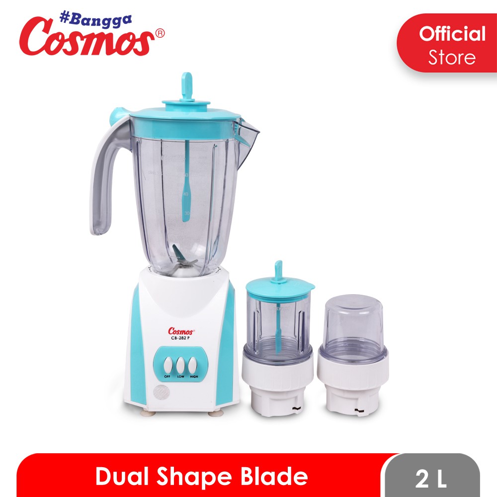 Cosmos Blender Plastik 3 in 1 - CB282P - GRATIS ONGKIR Jabodetabek Harga 301,900 rupiah*Gratis Ongkir