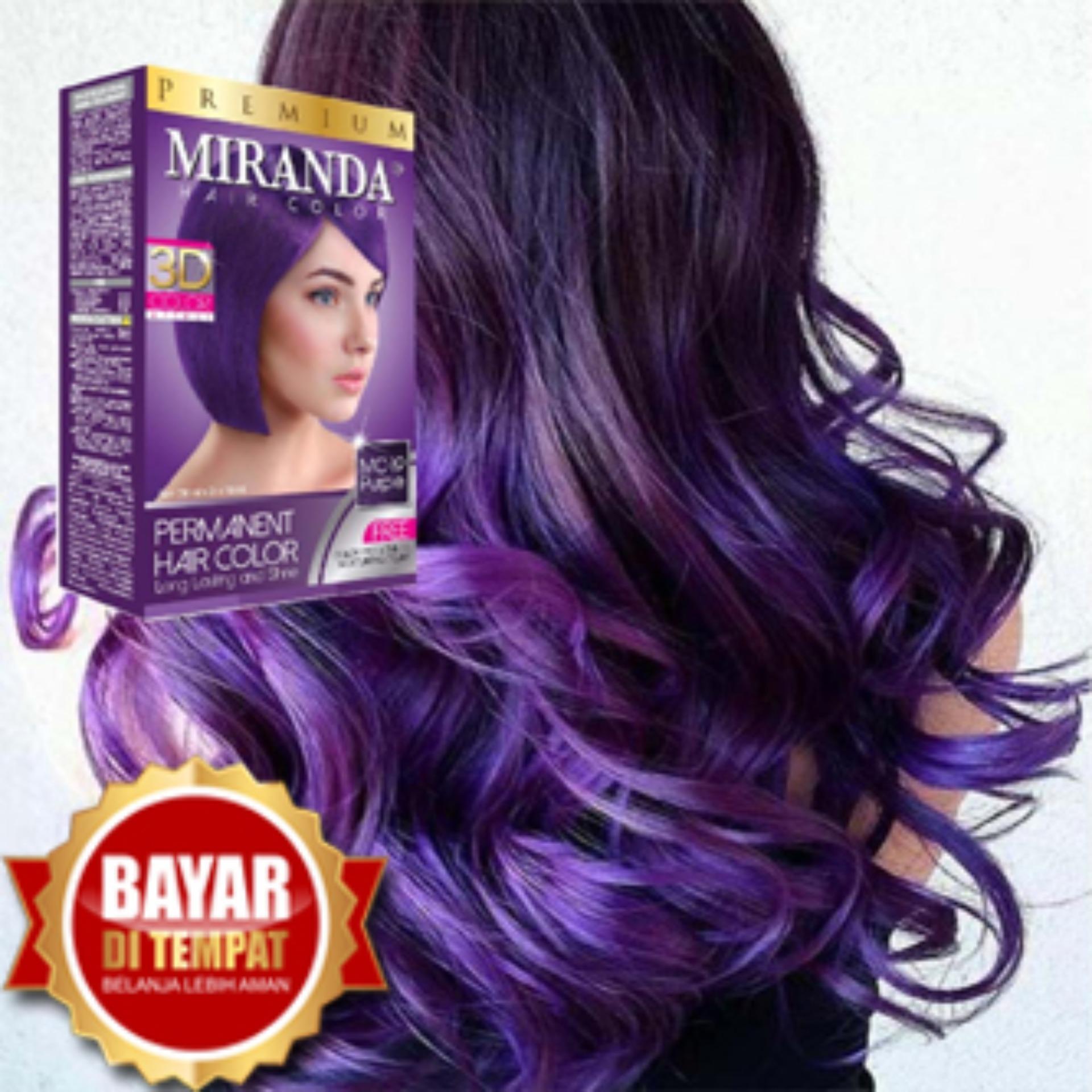 Miranda Premium Hair Color Original 100 Bpom Mc 5 Pink Cat Pewarna Rambut Cat Rambut Pikok Semir Rambut