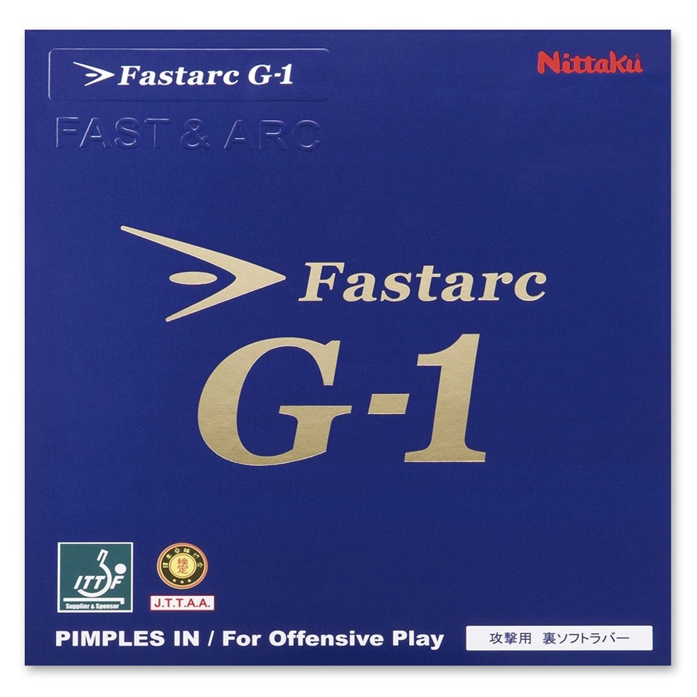 Nittaku Fastarc G-1 G1 Table Tennis Pingpong Rubber Bet - Merek Nittaku Harga 525,000 rupiah*Gratis Ongkir