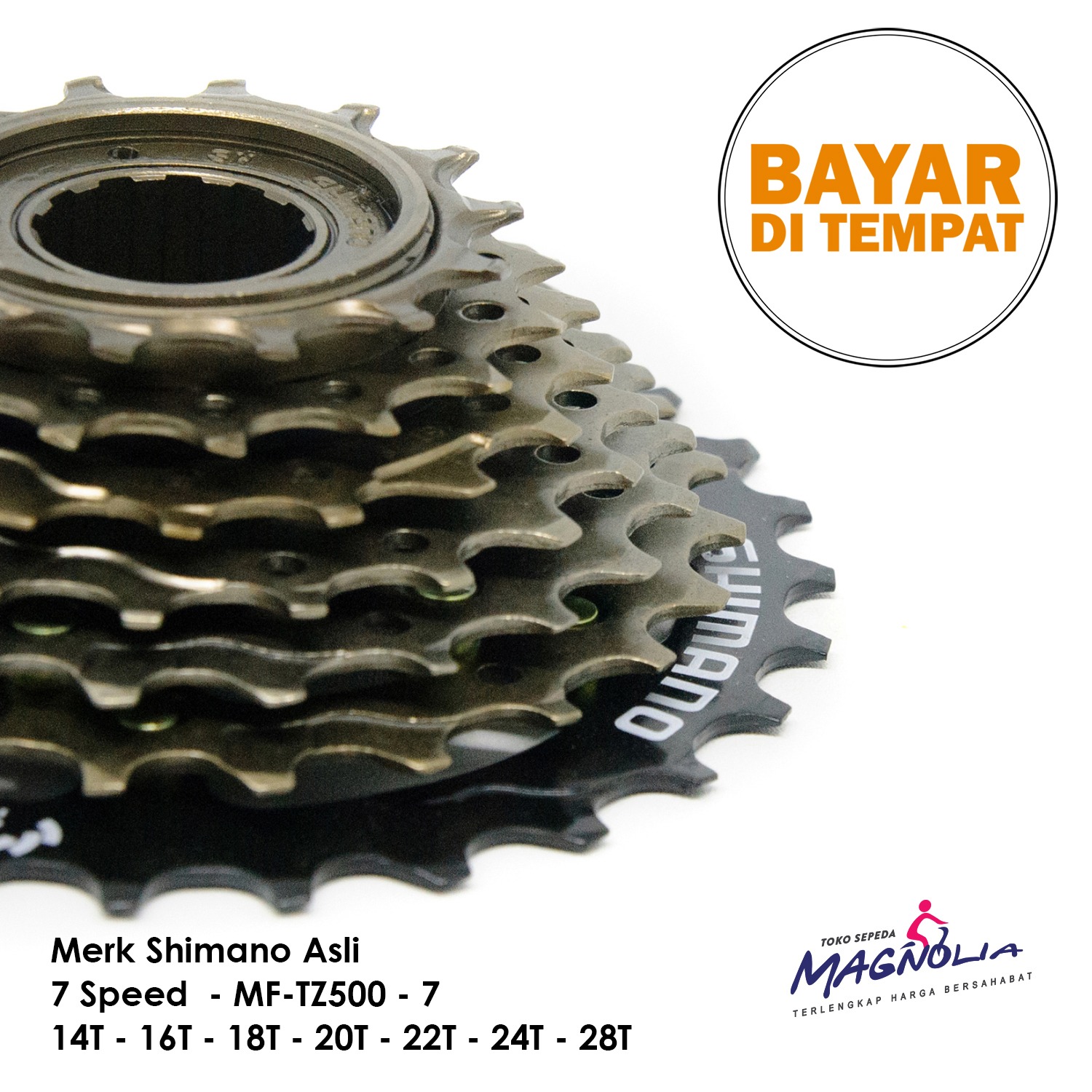 Gear Shimano Speed Gir Belakang Sepeda Lipat Mtb Original