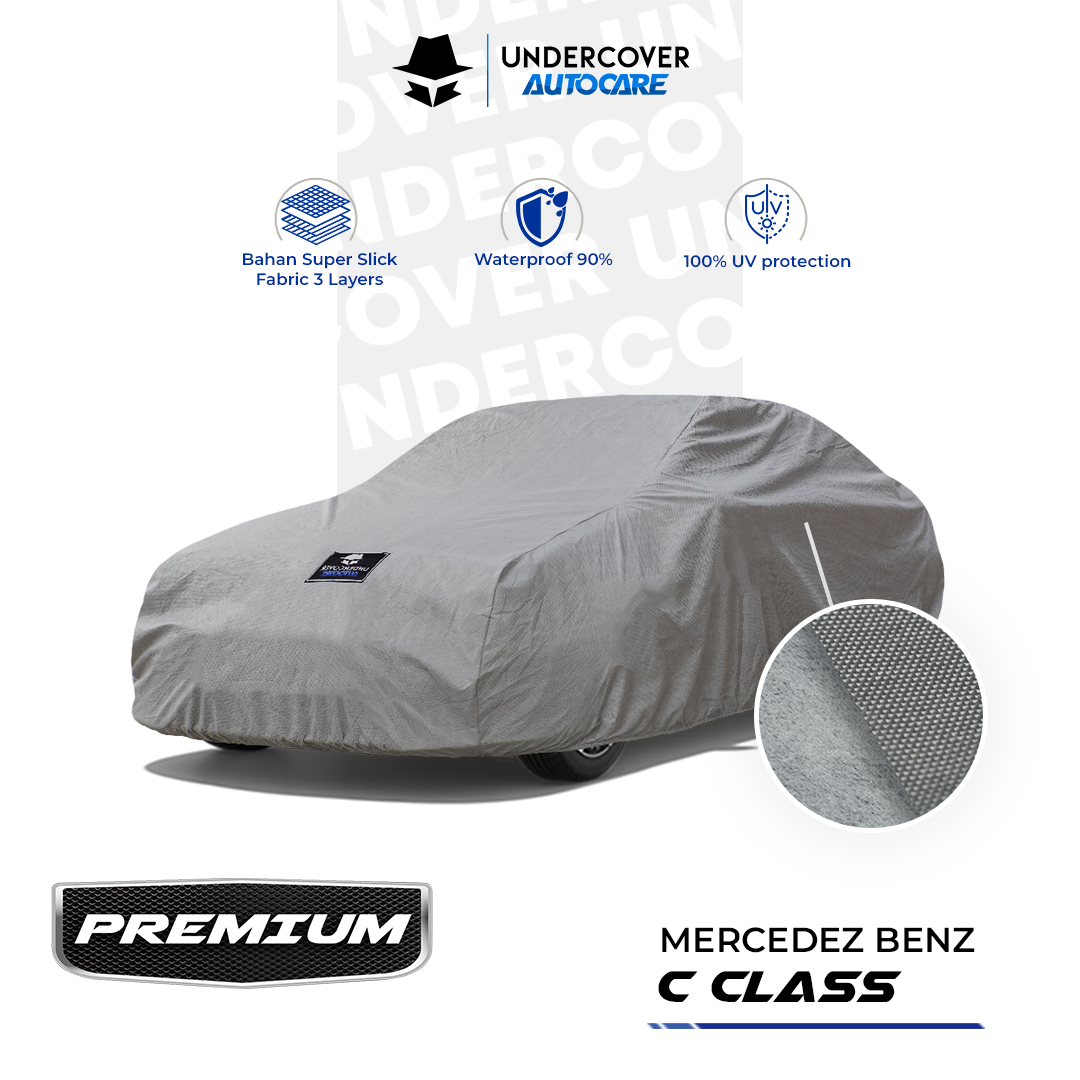 Undercover Autocare - Cover Mobil Mercedes Benz C Class Premium Harga 786,000 rupiah*Gratis Ongkir