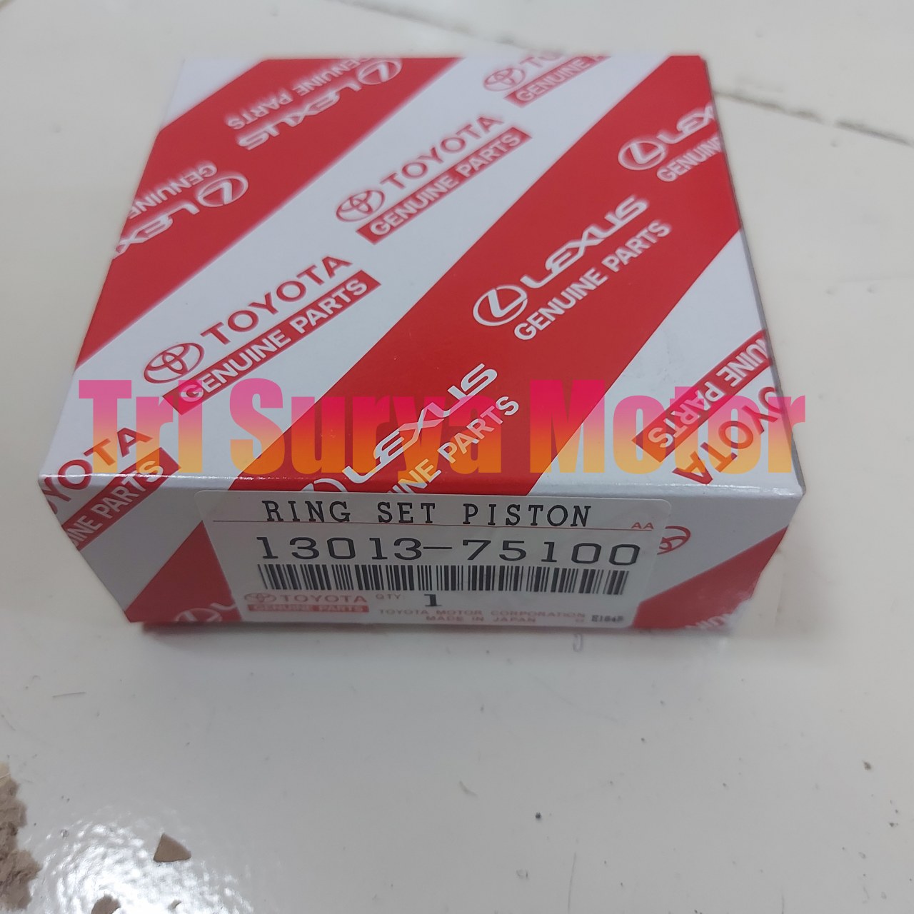 RING PISTON SET RING SEHER STD-50 INNOVA BENSIN 1TR/HILUX BENSIN 1SET ORI Harga 475,000 rupiah*Gratis Ongkir