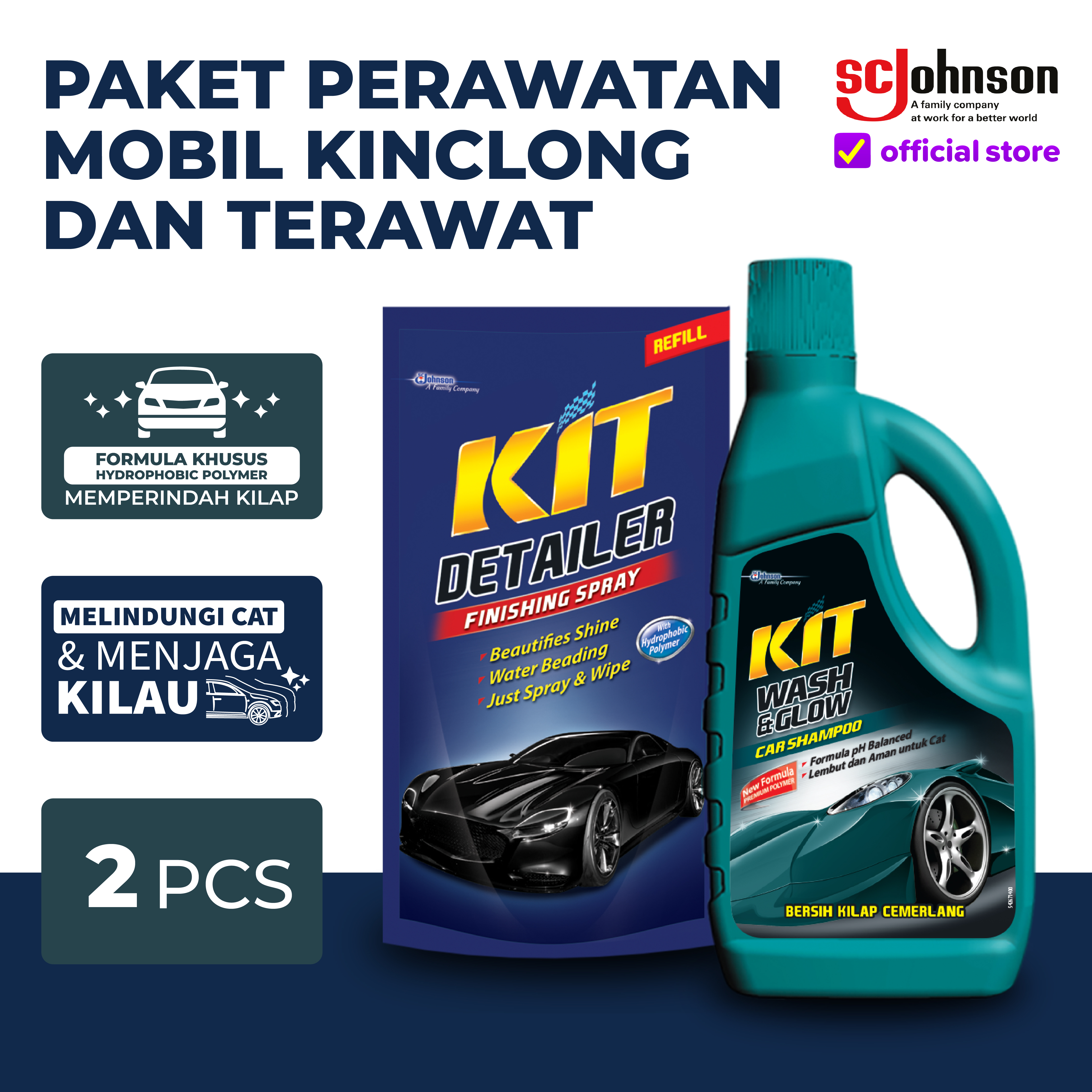 Medium Shiny and Well Maintained Car Care Package Kit Harga 48,510 rupiah*Gratis Ongkir