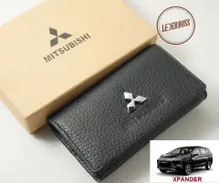 Dompet STNK MITSUBISHI - Panjang Dompet STNK Mobil MITSUBISHI Gantungan Kunci Motor STNK Motif Kulit Aksesoris Pria Wanita Berkendara Biker Man Fashion Accessories TOYOTA/DAIHATSU/HONDA/SUZUKI/MSS27