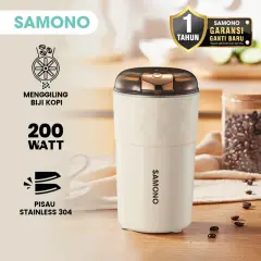 SAMONO Grinder Electrik Coffee Grinder Penghalus Penggiling Biji Kopi Serbaguna SW-FG50