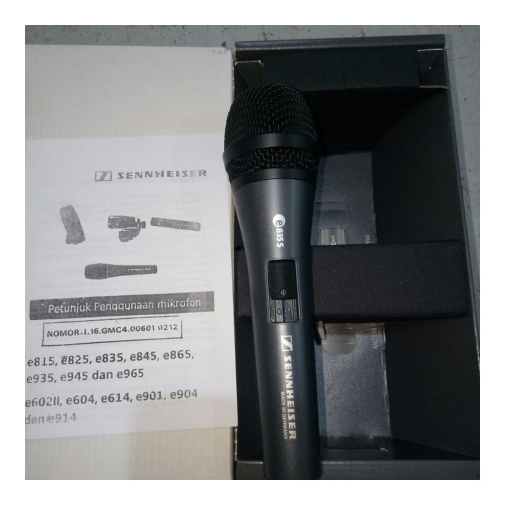 mic kabel sennheiser e 835 s | Lazada 