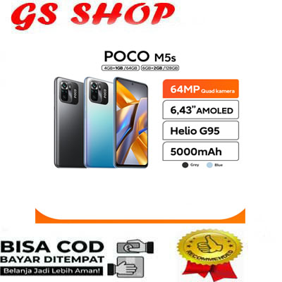HP XIAOMI POCO M5 S RAM 6/128GB PROMO HANDPHONE Harga  2,200,000 Ringgit*Penghantaran Percuma