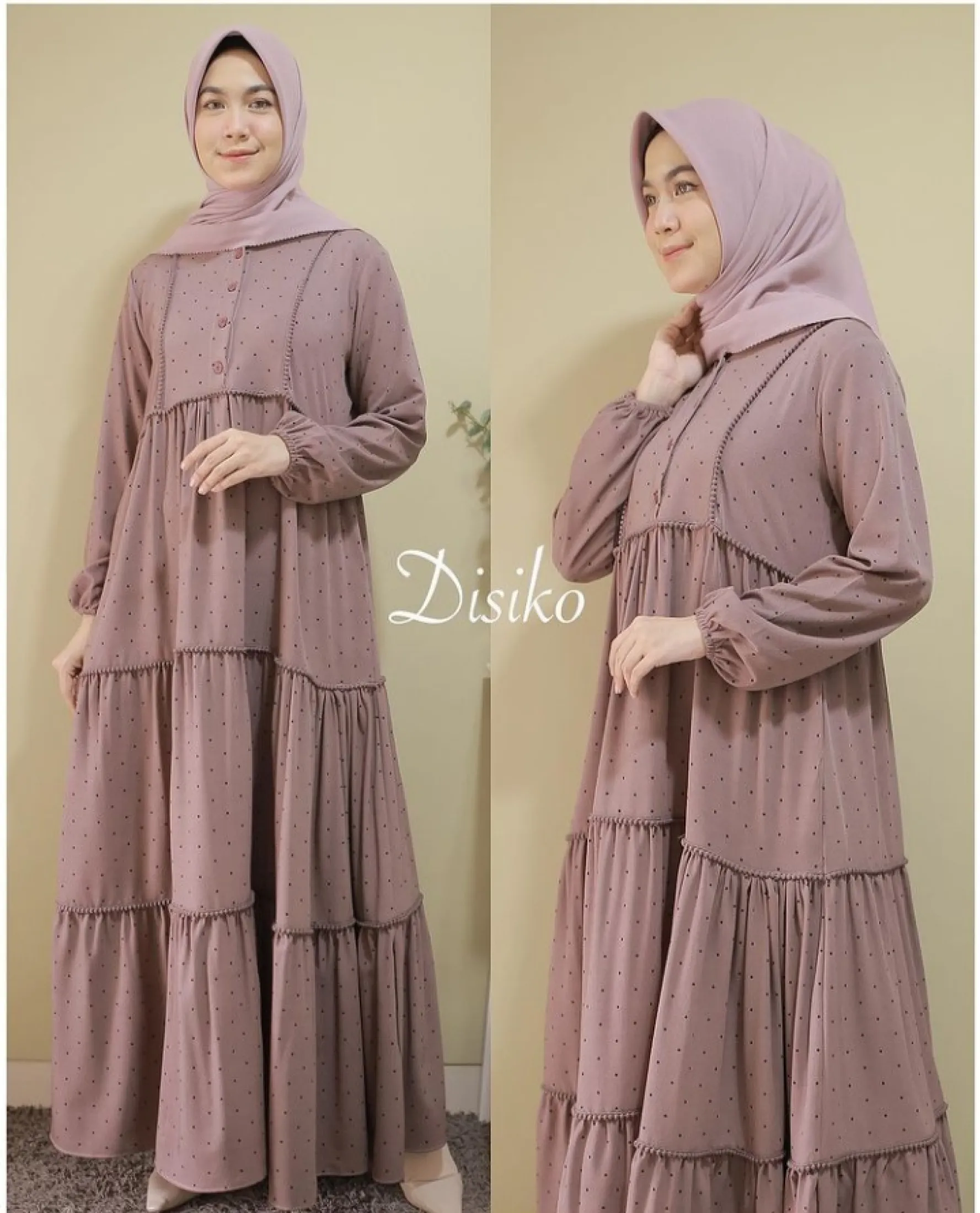 Gamis Folkadot Katun Impor Tiga Dara Premium Exclusife Pakaian Wanita Muslimah Pakaian Muslim Wanita Pakaian Pesta Wanita Lazada Indonesia