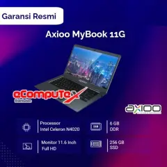 LAPTOP AXIOO MYBOOK 11G N4020 6GB 256GB SSD 11.6 INCH FHD - RESMI