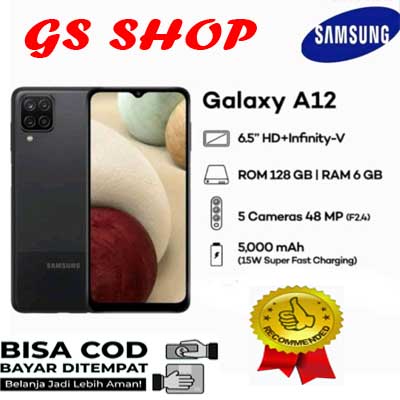 SAMSUNG A12 6/128GB PROMO SAMSUNG Harga  1,700,000 Ringgit*Penghantaran Percuma