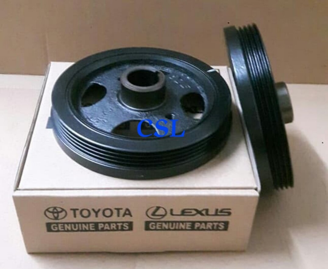 PULLY CRANKSHAFT AVANZA OLD XENIA 1300CC 1.3 13470-BZ010 TOYOTA Harga 145,000 rupiah*Gratis Ongkir