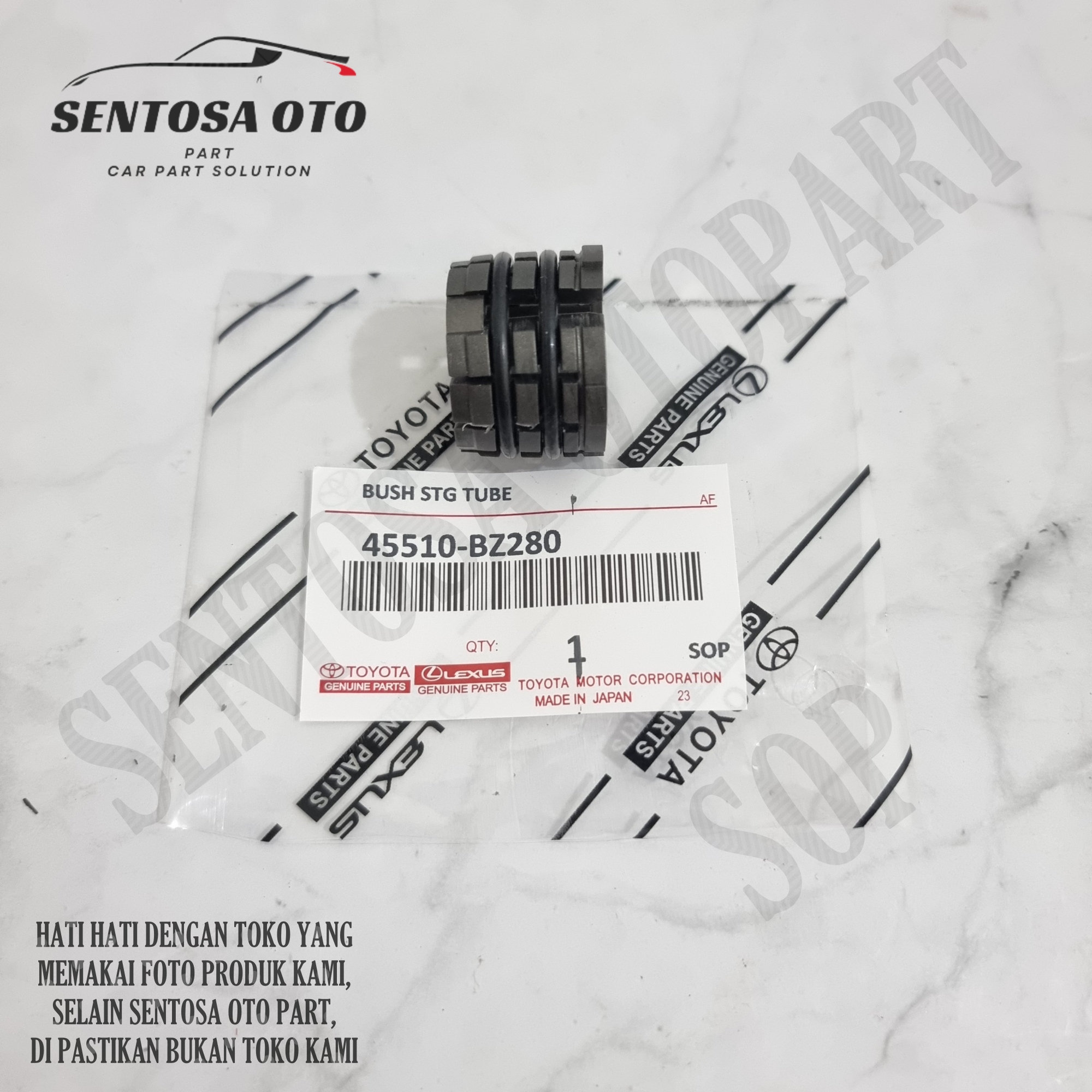 Bushing Steering Rack Bush Bos Rak Stir Caya Sigra P/N 45510-BZ280 Harga 25,000 rupiah*Gratis Ongkir